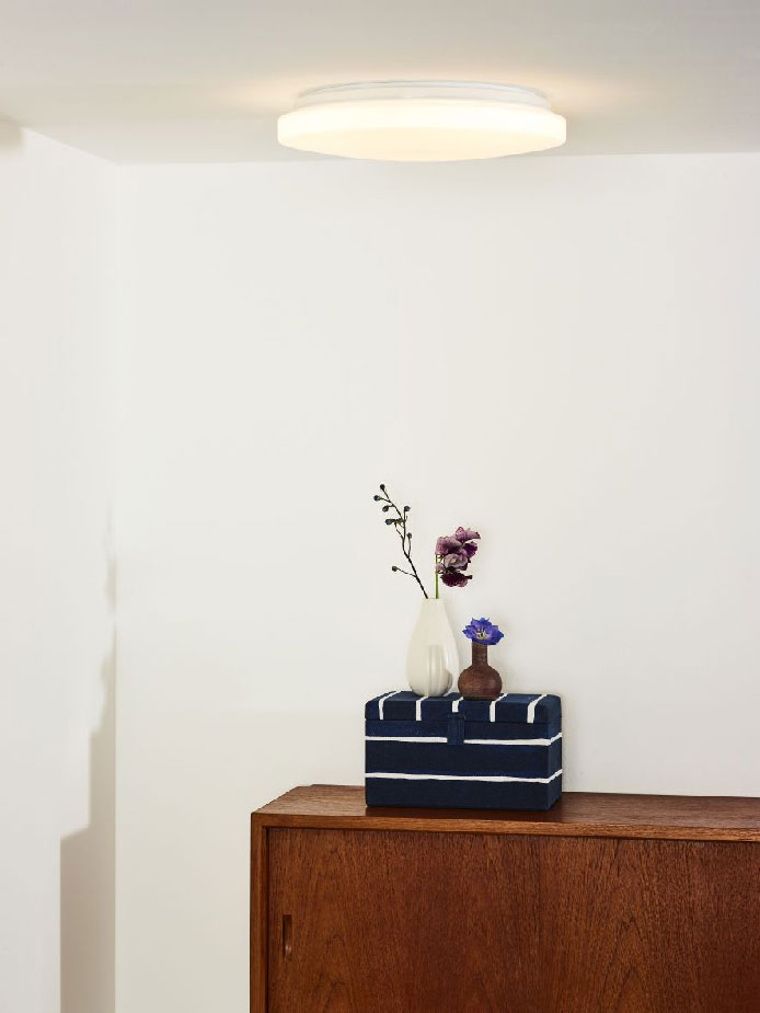 Lucide OTIS - Ceiling light - Ø 34 cm - LED - 1x26W 3000K - Opal